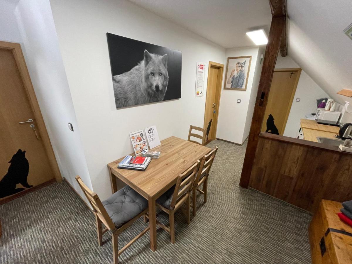 Hotel Wolf House Klinovec Loučná pod Klínovcem Exterior foto