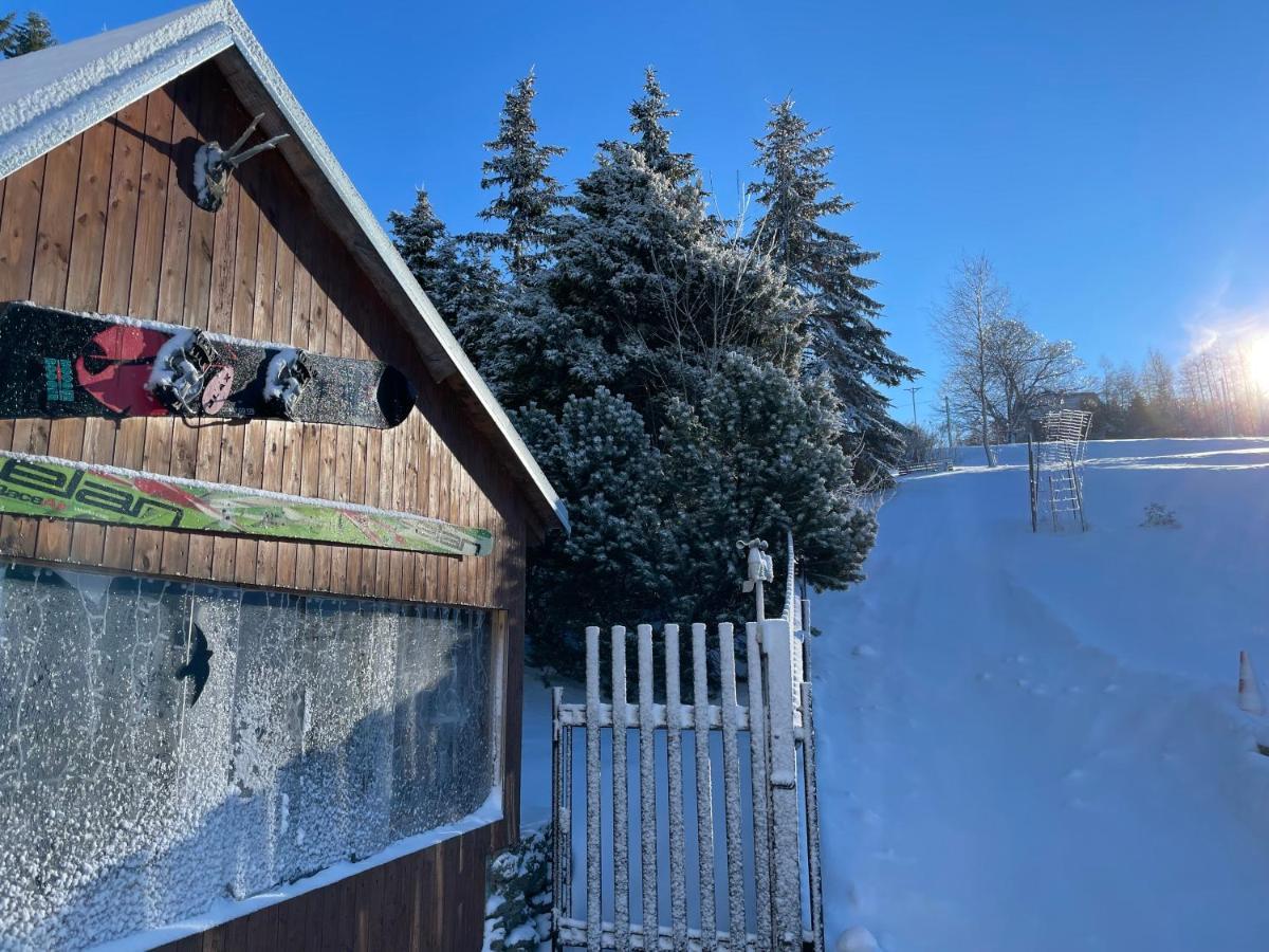 Hotel Wolf House Klinovec Loučná pod Klínovcem Exterior foto